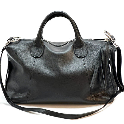 Serenity cow leather Handbag Made In Italy