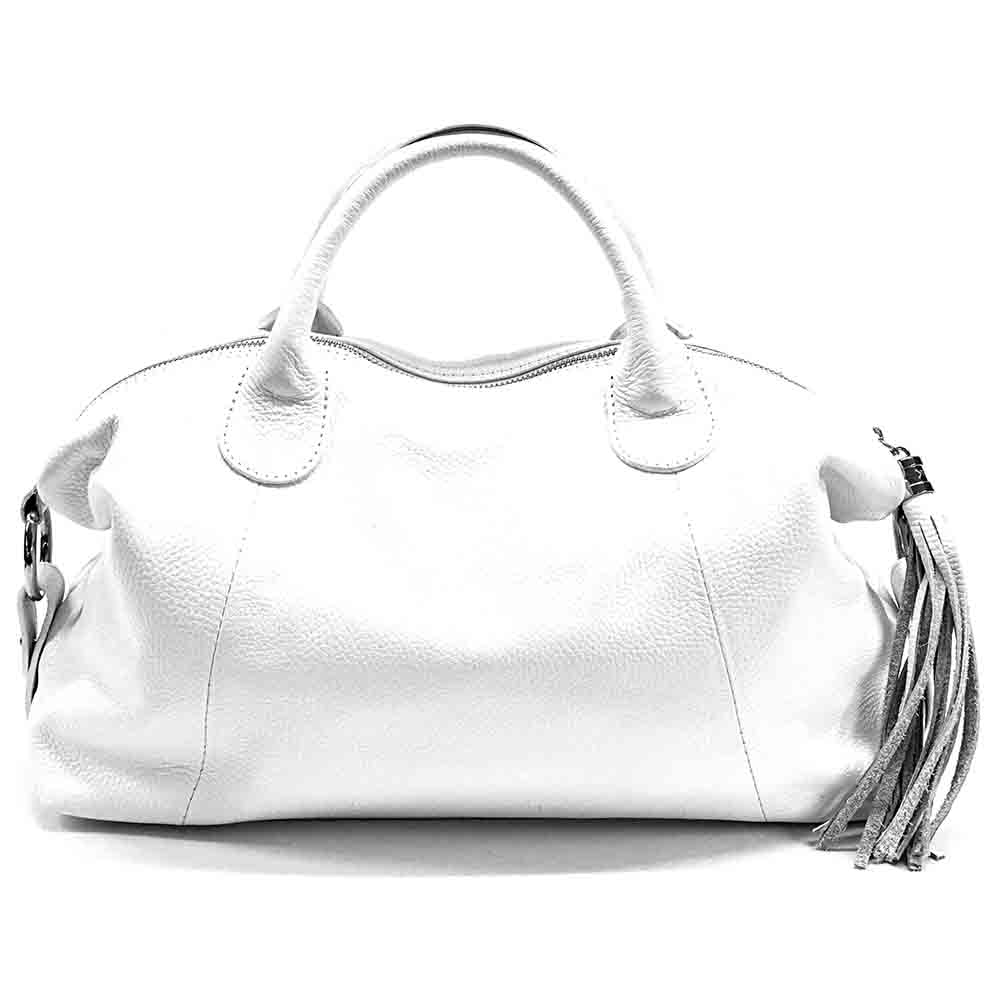 Serenity cow leather Handbag Made In Italy