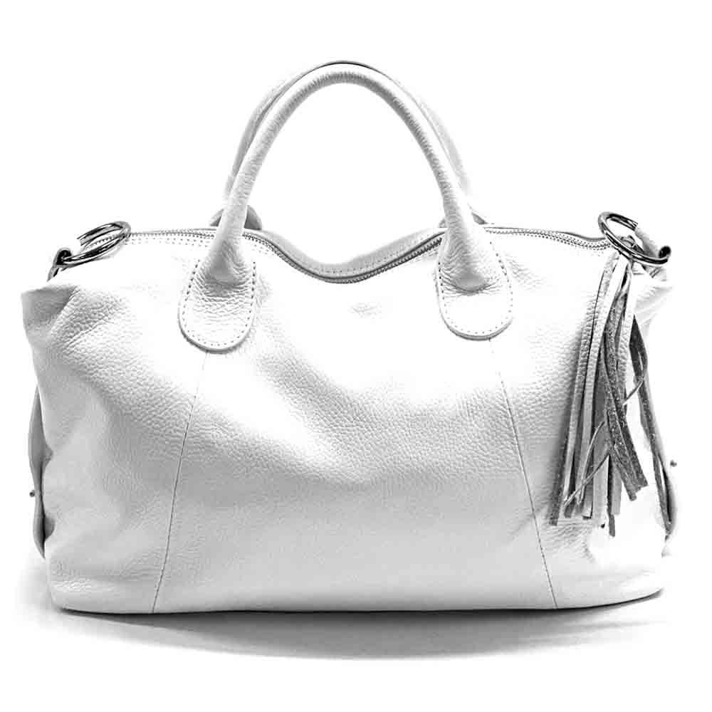 Serenity cow leather Handbag Made In Italy