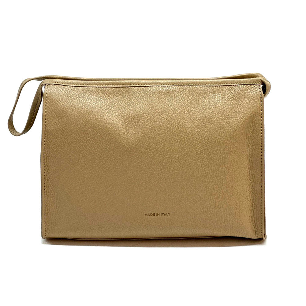 Elvira Leather Clutch