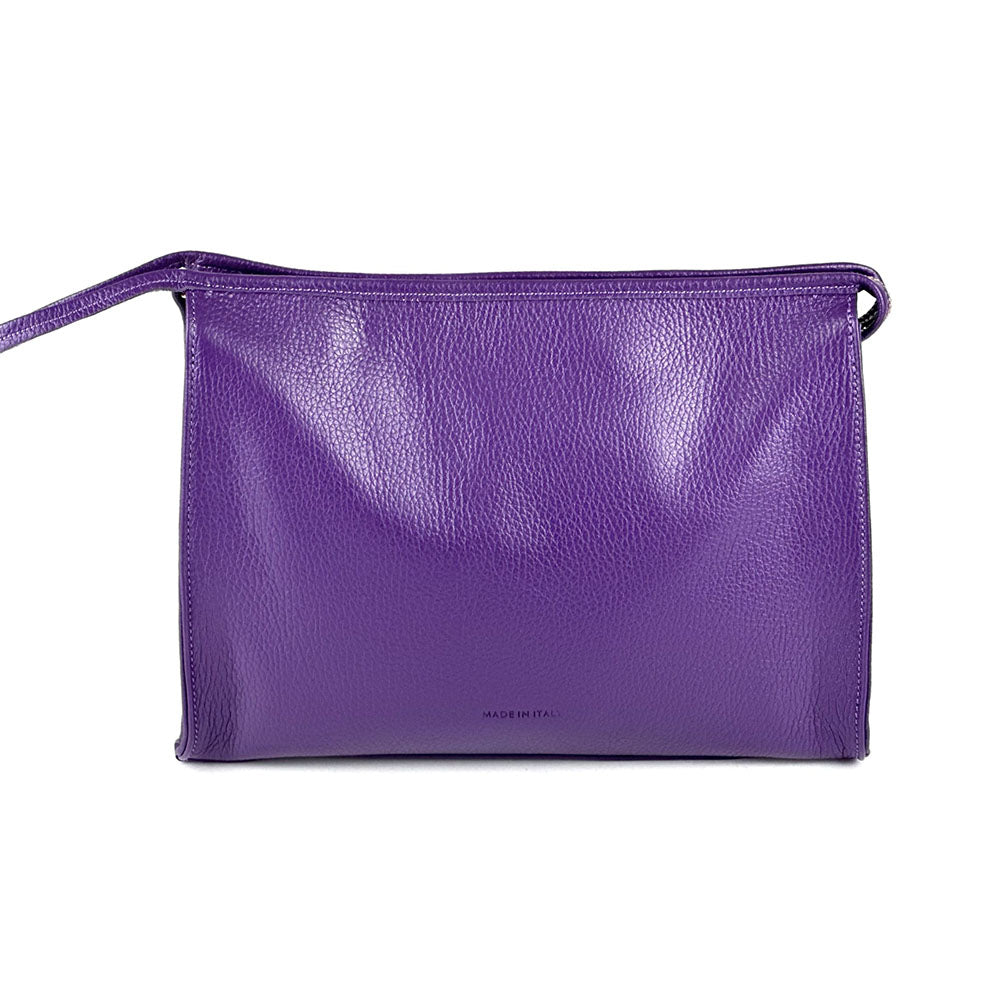 Elvira Leather Clutch