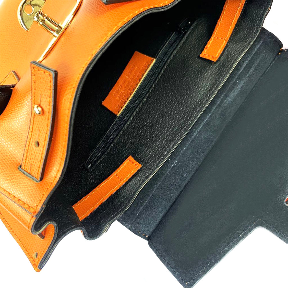 Noelia Italian Leather Handbag - Made In Italy