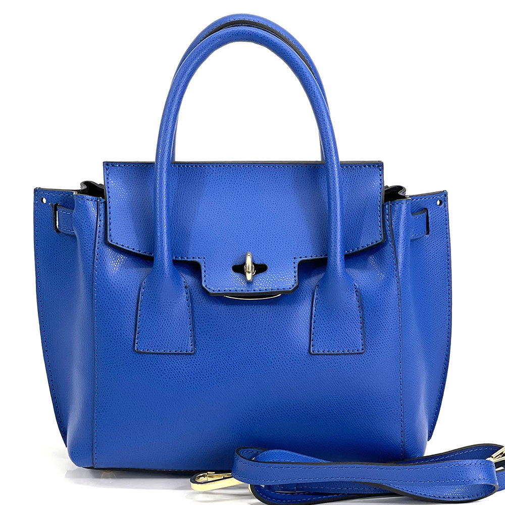 Noelia Italian Leather Handbag - Made In Italy