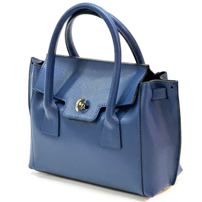 Noelia Italian Leather Handbag - Made In Italy