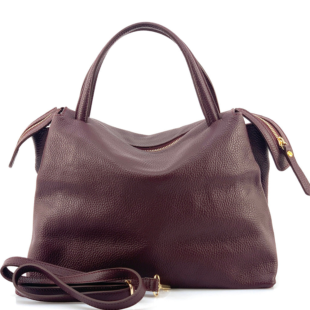 Maya leather handbag - Made In Italy