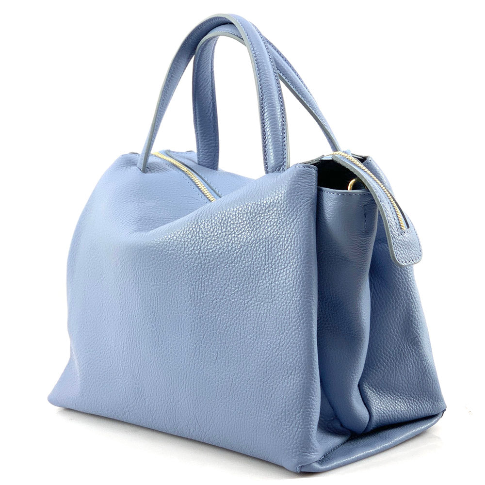 Maya leather handbag - Made In Italy