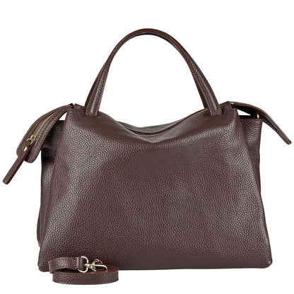 Maya leather handbag - Made In Italy