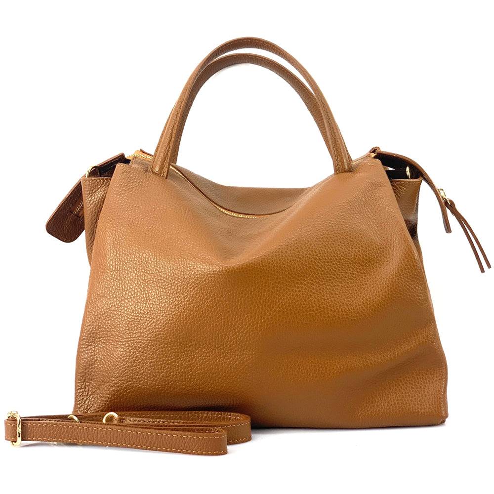 Maya leather handbag - Made In Italy