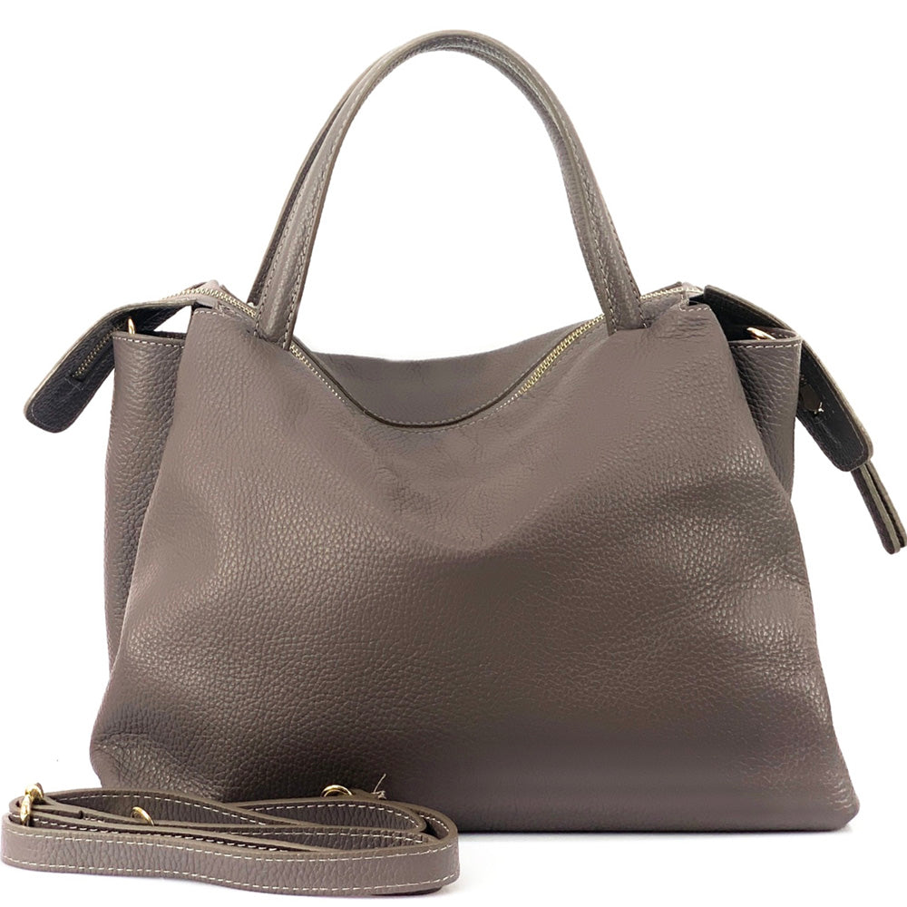 Maya leather handbag - Made In Italy
