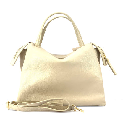 Maya leather handbag - Made In Italy