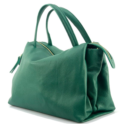 Maya leather handbag - Made In Italy