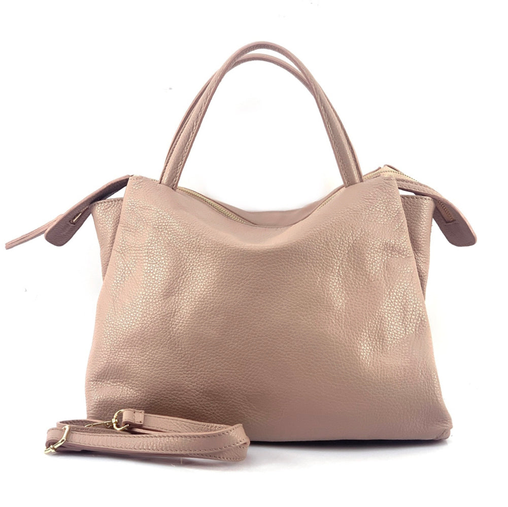 Maya leather handbag - Made In Italy