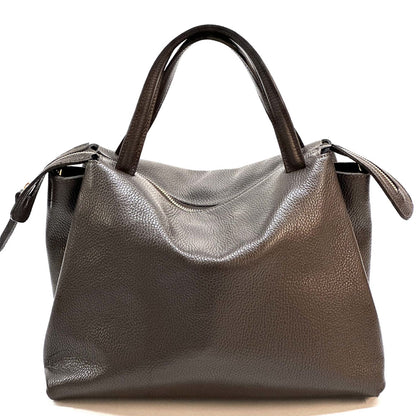 Maya leather handbag - Made In Italy
