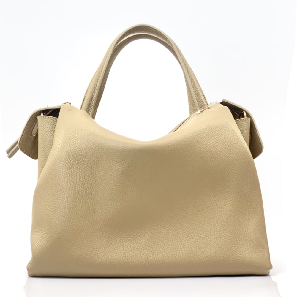 Maya leather handbag - Made In Italy