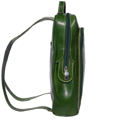 Gabriele GM Cow Leather Backpack - Made In Italy