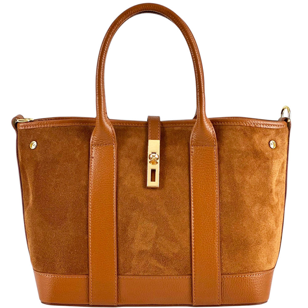 Vera Italian Leather Shoulder Bag - Made In Italy