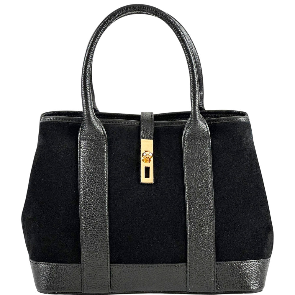 Vera Italian Leather Shoulder Bag - Made In Italy