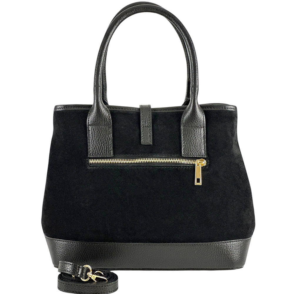 Vera Italian Leather Shoulder Bag - Made In Italy