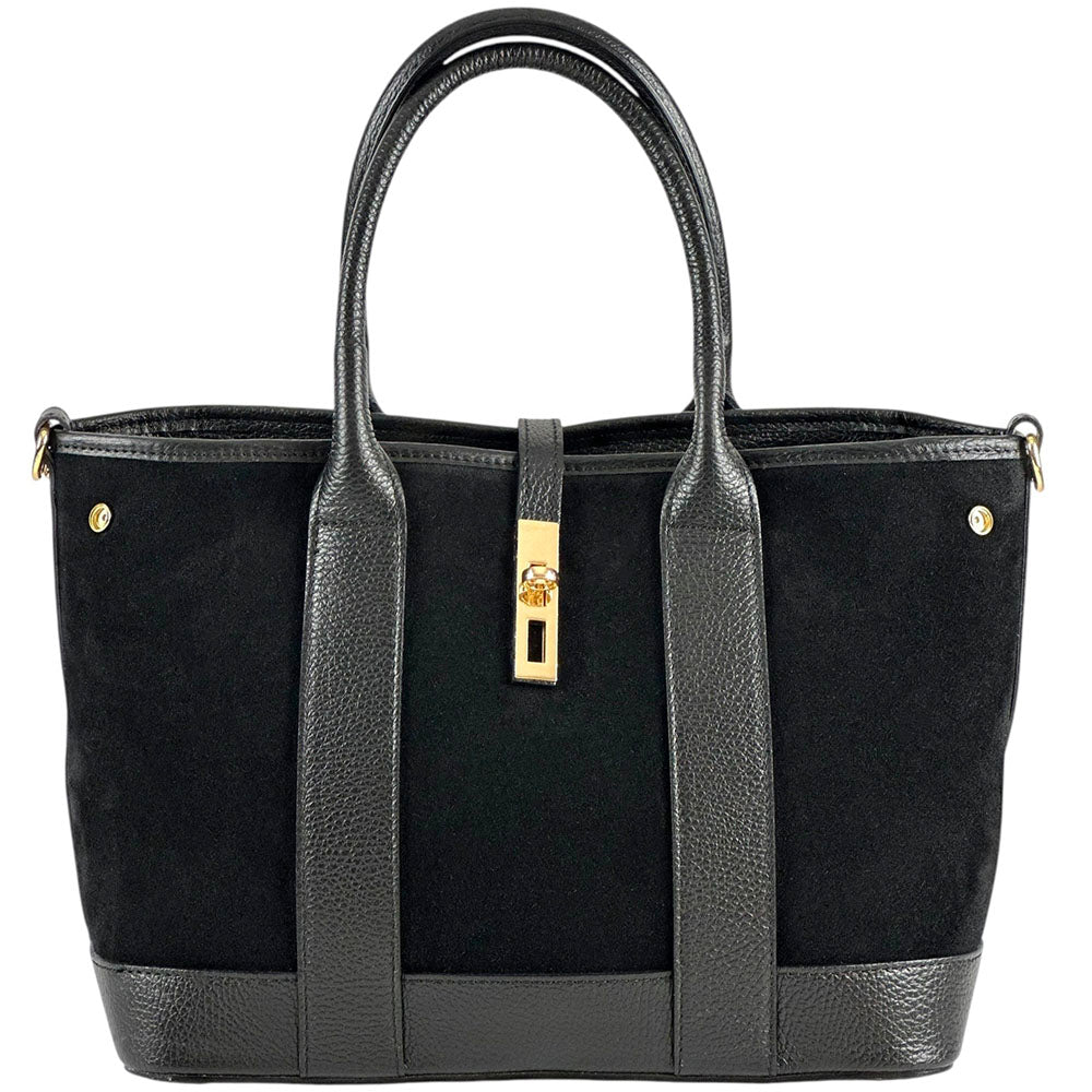 Vera Italian Leather Shoulder Bag - Made In Italy