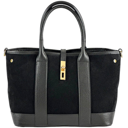 Vera Italian Leather Shoulder Bag - Made In Italy