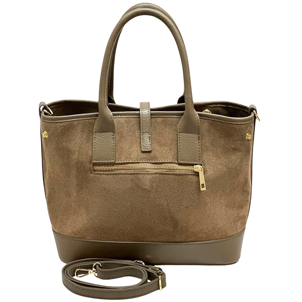 Vera Italian Leather Shoulder Bag - Made In Italy