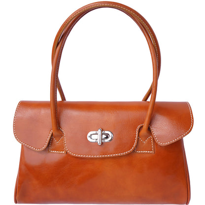 Romina Leather Bag - Made In Italy