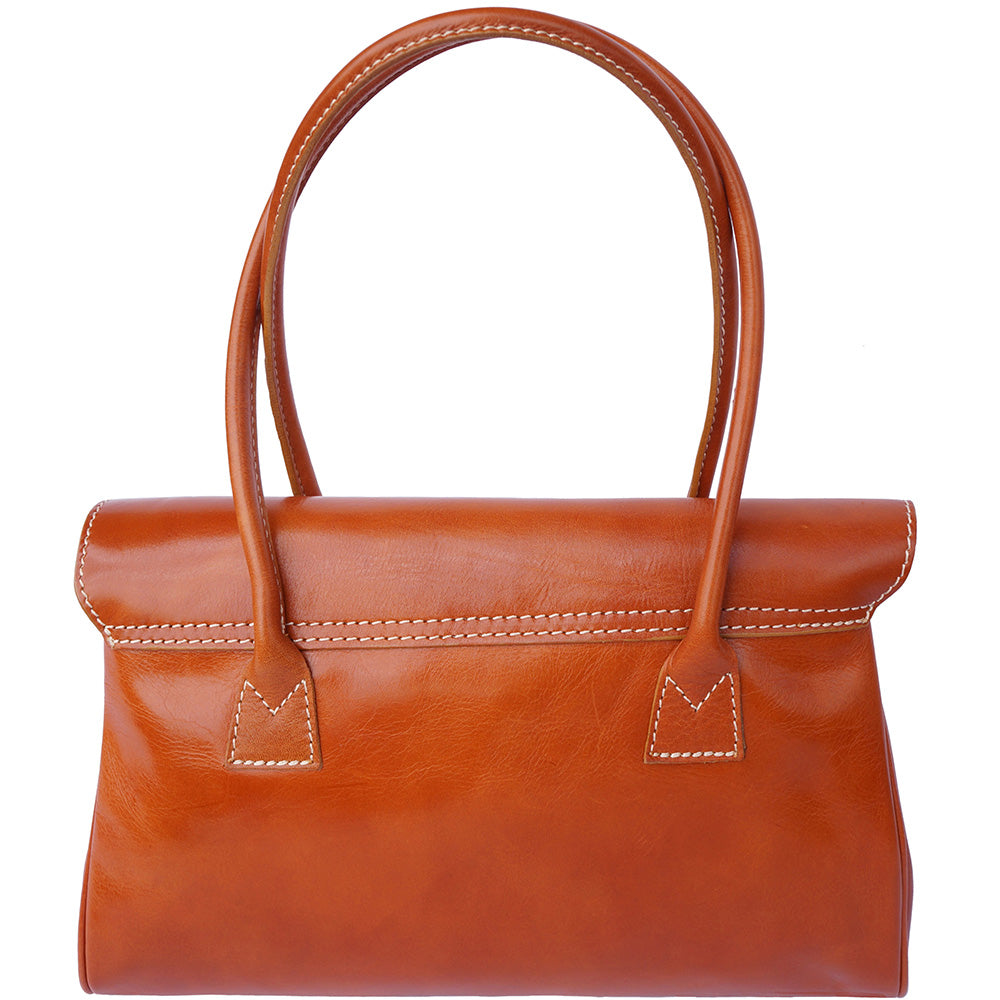 Romina Leather Bag - Made In Italy