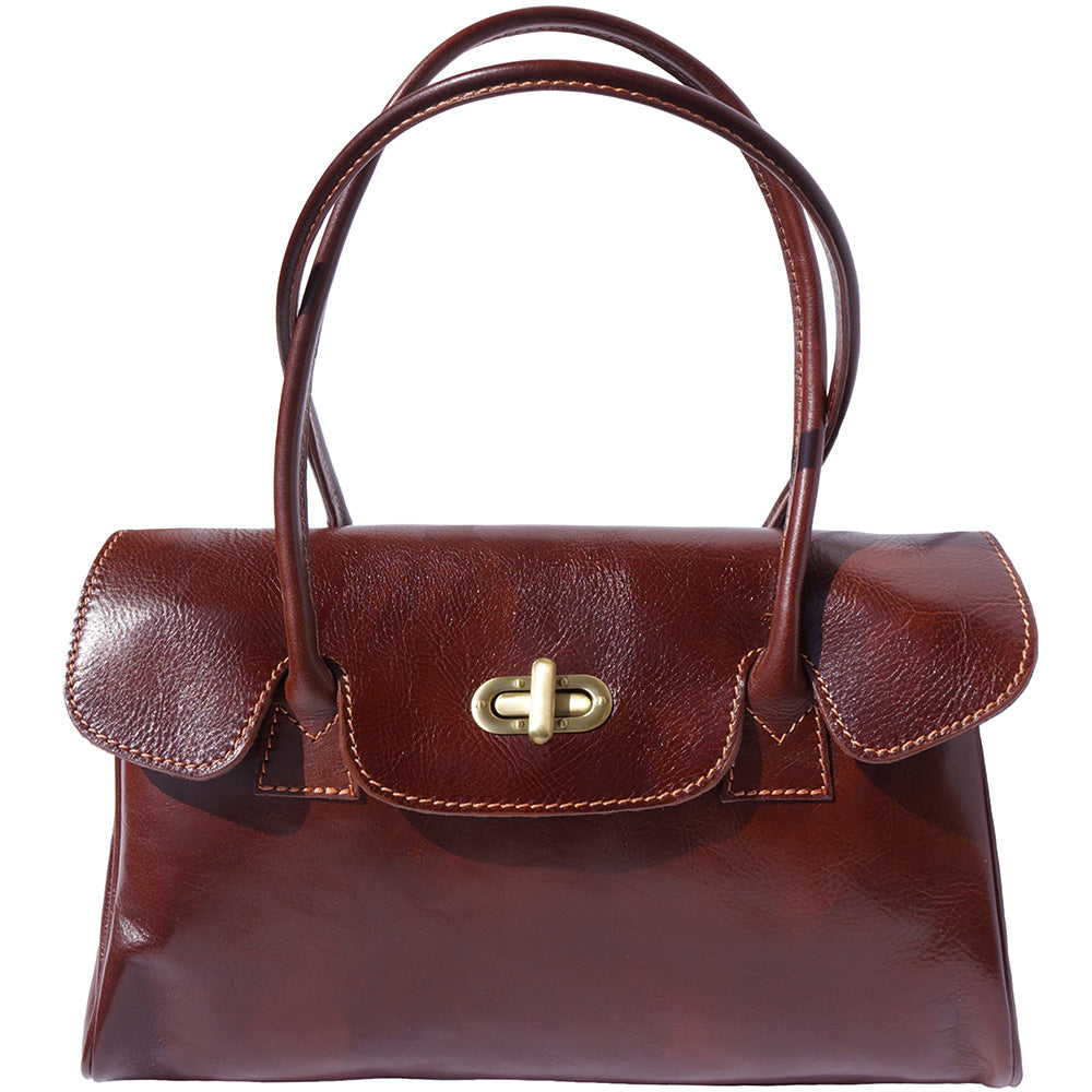 Romina Leather Bag - Made In Italy