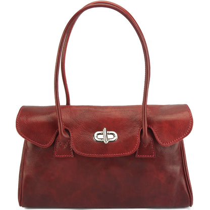 Romina Leather Bag - Made In Italy