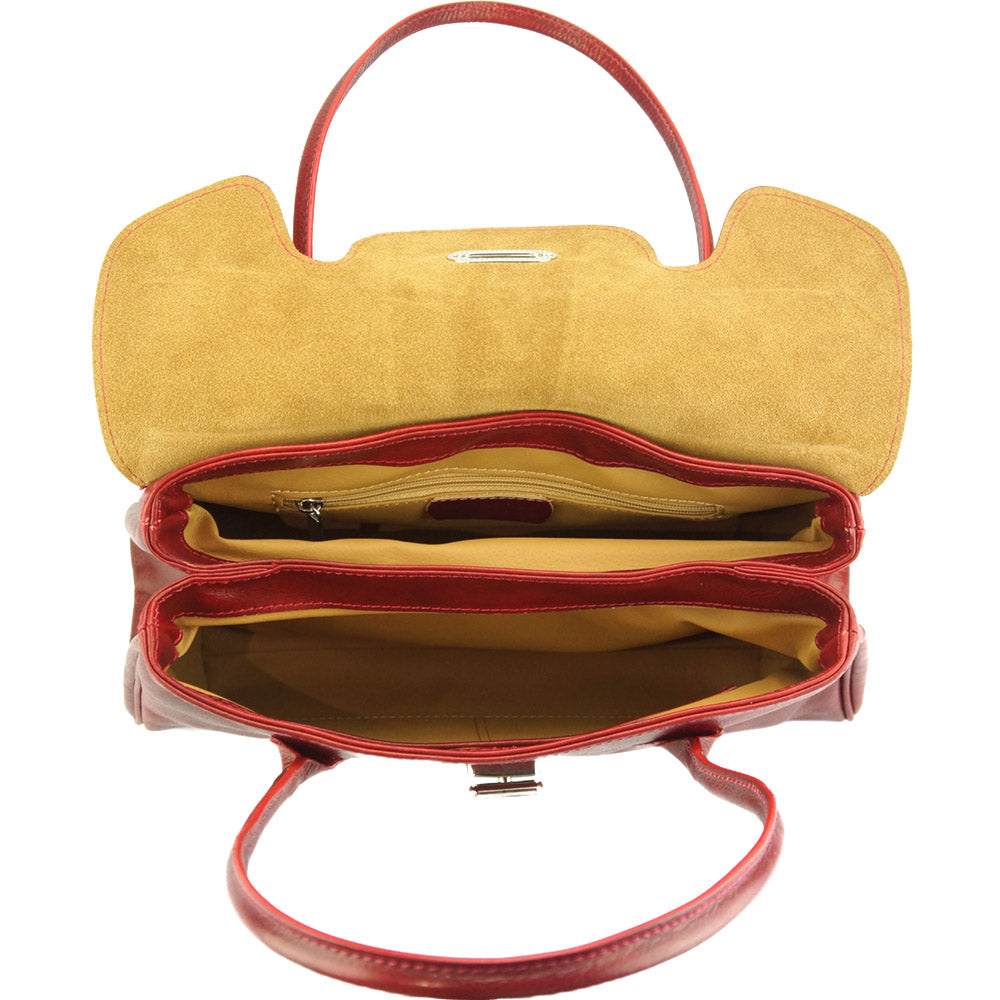 Romina Leather Bag - Made In Italy