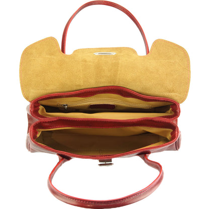 Romina Leather Bag - Made In Italy