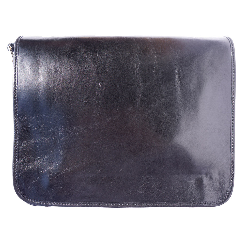 Christopher MM Messenger Bag in Cow Leather - Made In Italy