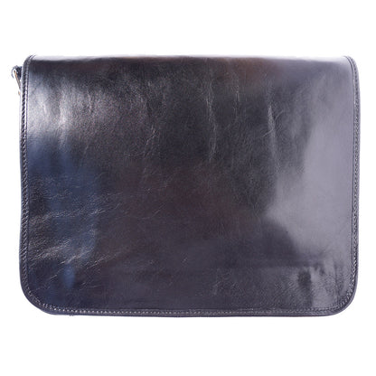 Christopher MM Messenger Bag in Cow Leather - Made In Italy