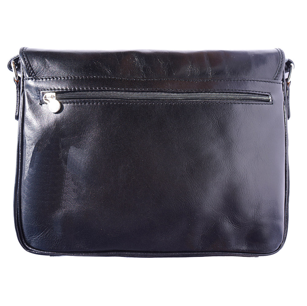 Christopher MM Messenger Bag in Cow Leather - Made In Italy