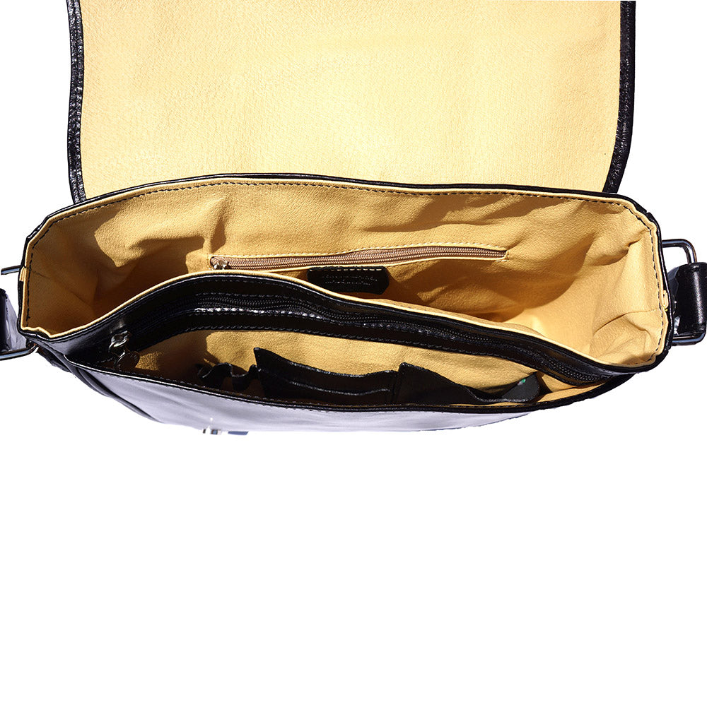 Christopher MM Messenger Bag in Cow Leather - Made In Italy