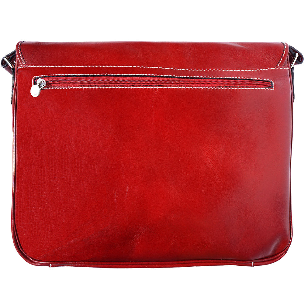 Christopher GM Messenger bag in cow leather - Made In Italy