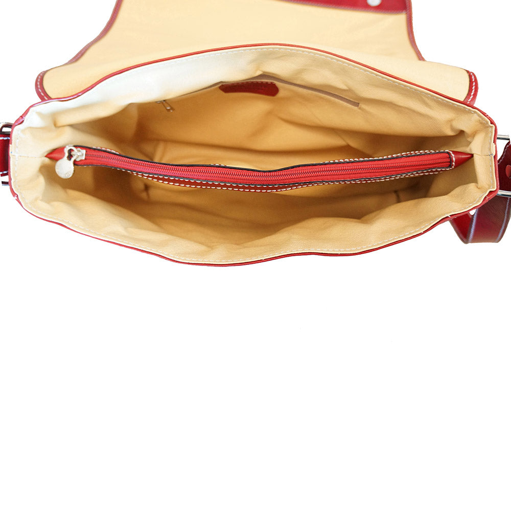 Christopher GM Messenger bag in cow leather - Made In Italy
