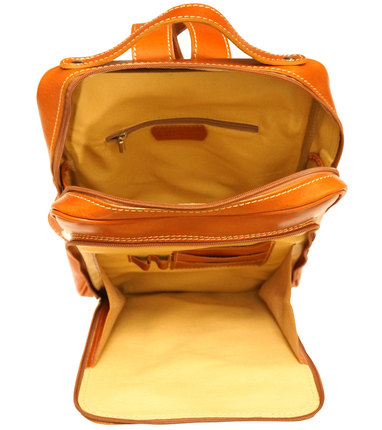 Gabriele GM Cow Leather Backpack - Made In Italy