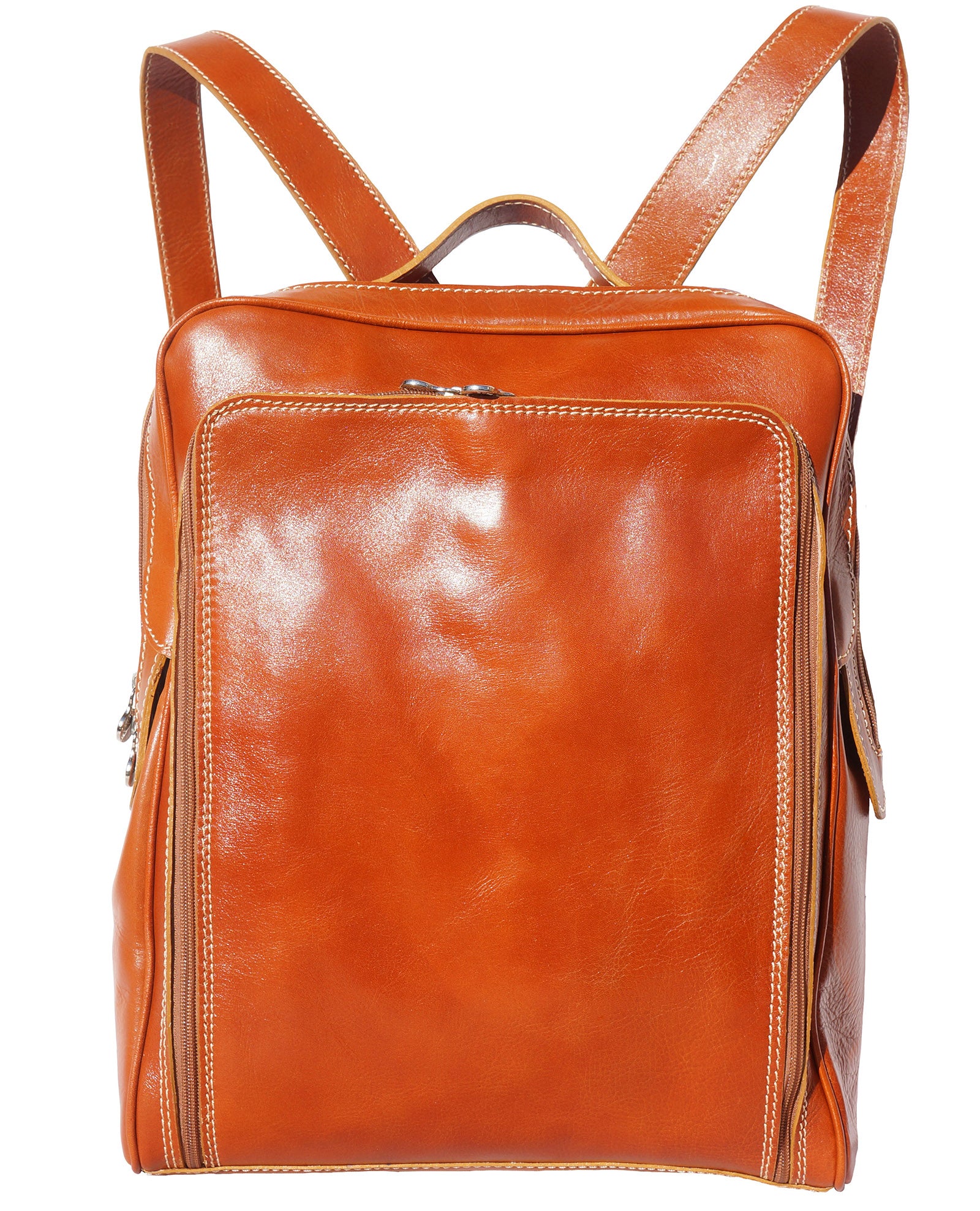 Gabriele GM Cow Leather Backpack - Made In Italy