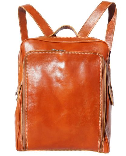 Gabriele GM Cow Leather Backpack - Made In Italy