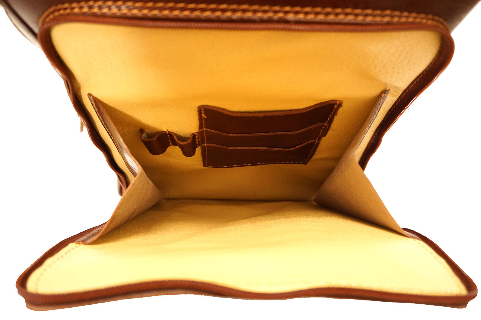 Gabriele GM Cow Leather Backpack - Made In Italy