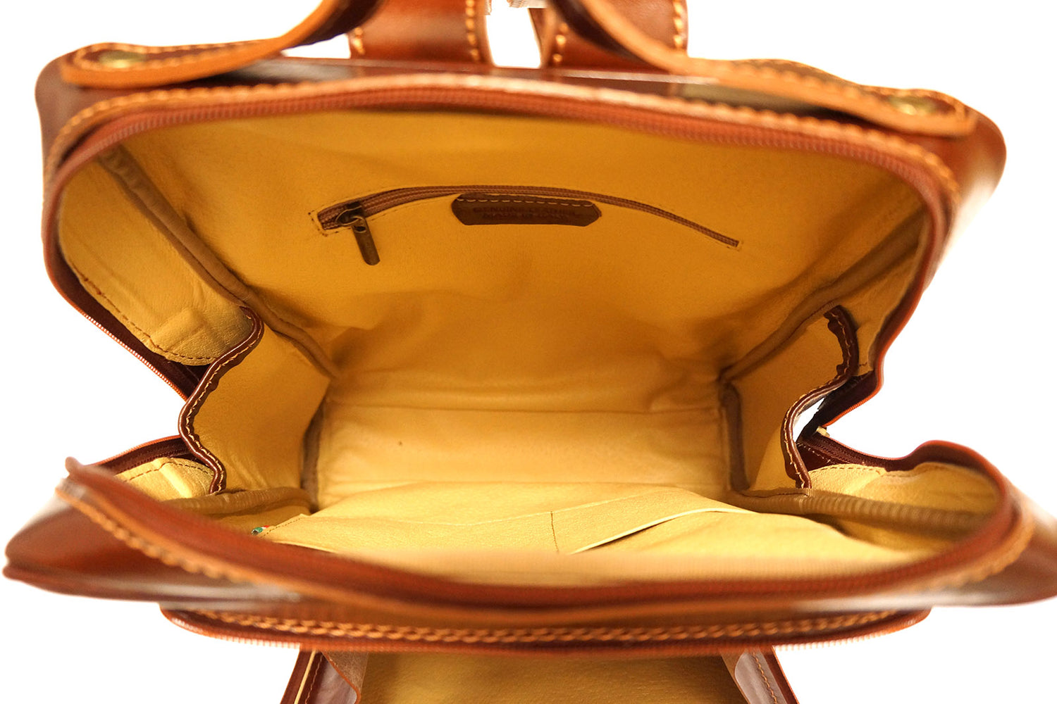 Gabriele GM Cow Leather Backpack - Made In Italy