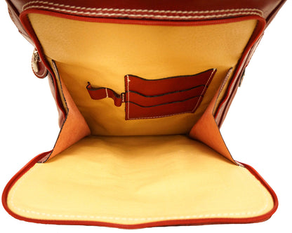 Gabriele GM Cow Leather Backpack - Made In Italy