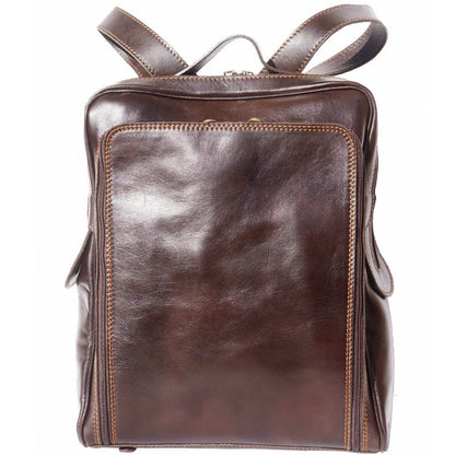 Gabriele GM Cow Leather Backpack - Made In Italy