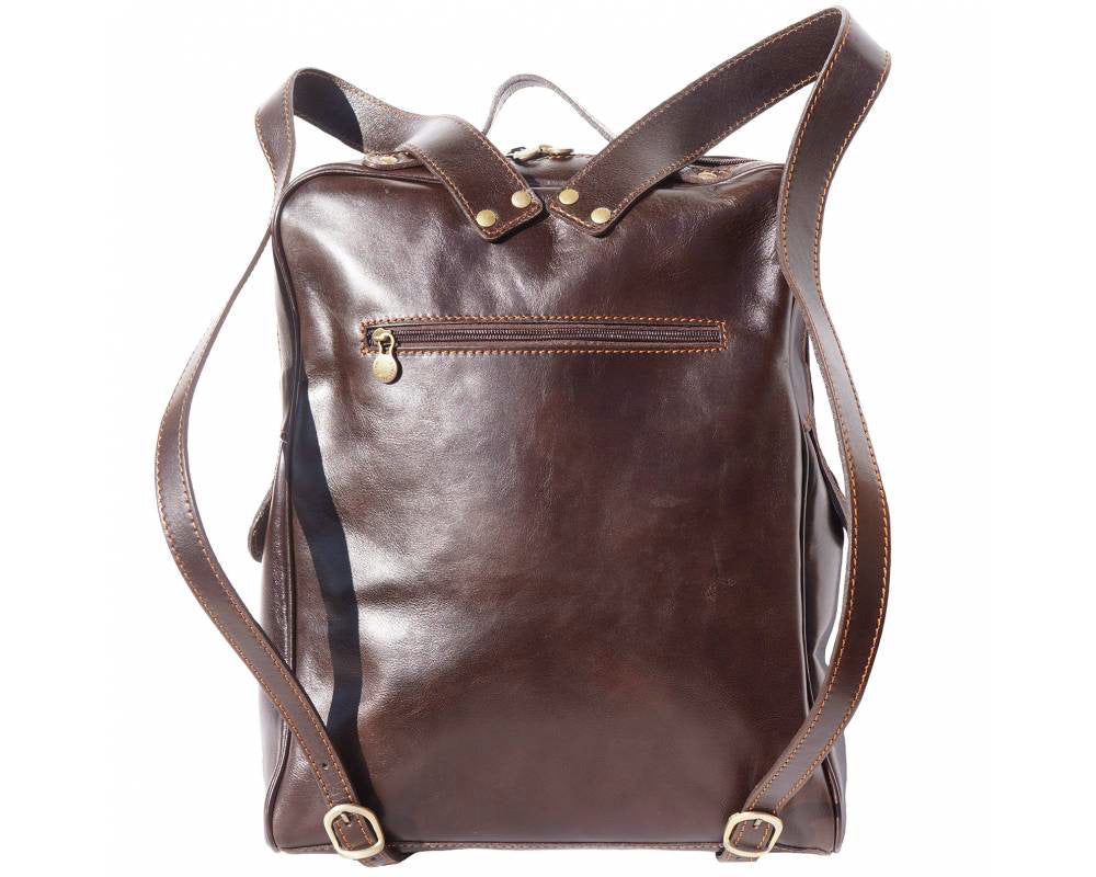 Gabriele GM Cow Leather Backpack - Made In Italy