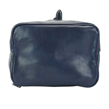 Luminosa Leather Backpack purse - Made In Italy