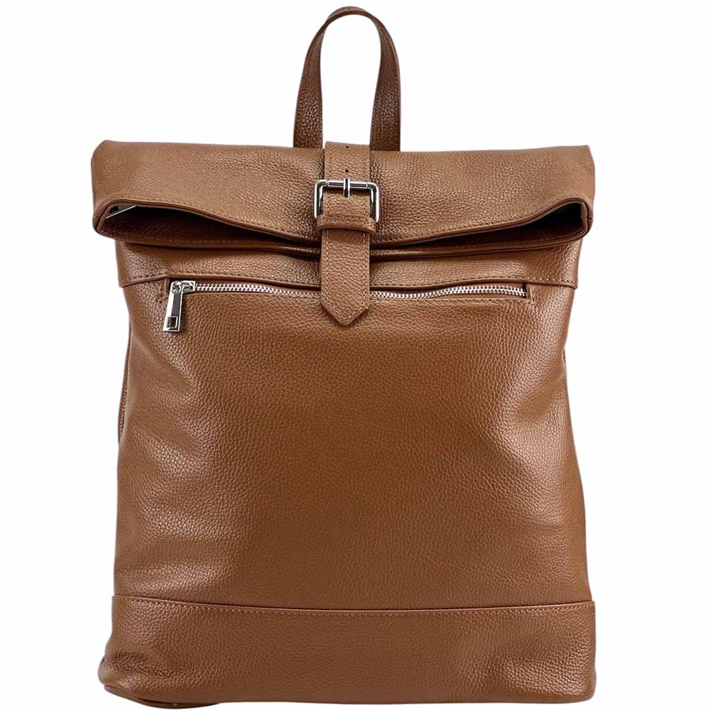 Nicola Leather Backpack - Made In Italy