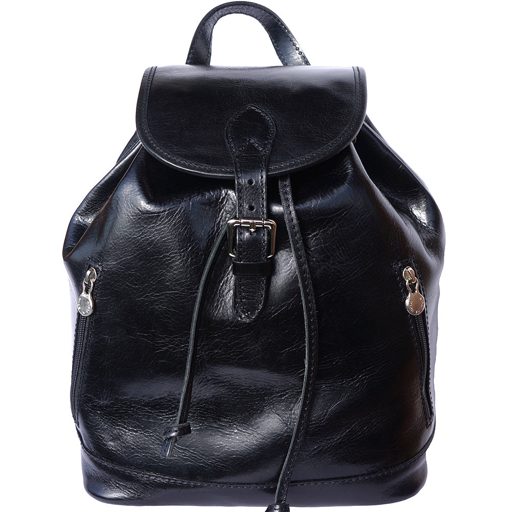 Luminosa GM Leather Backpack - Made In Italy