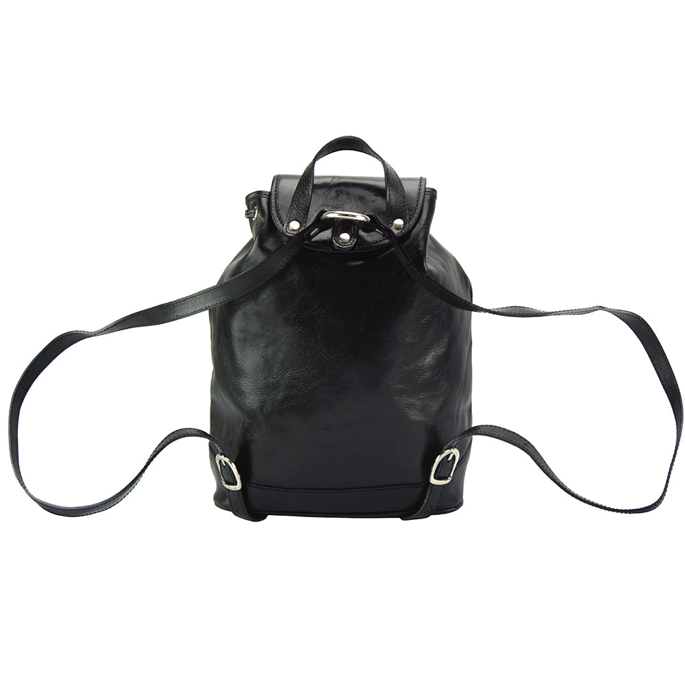Luminosa GM Leather Backpack - Made In Italy
