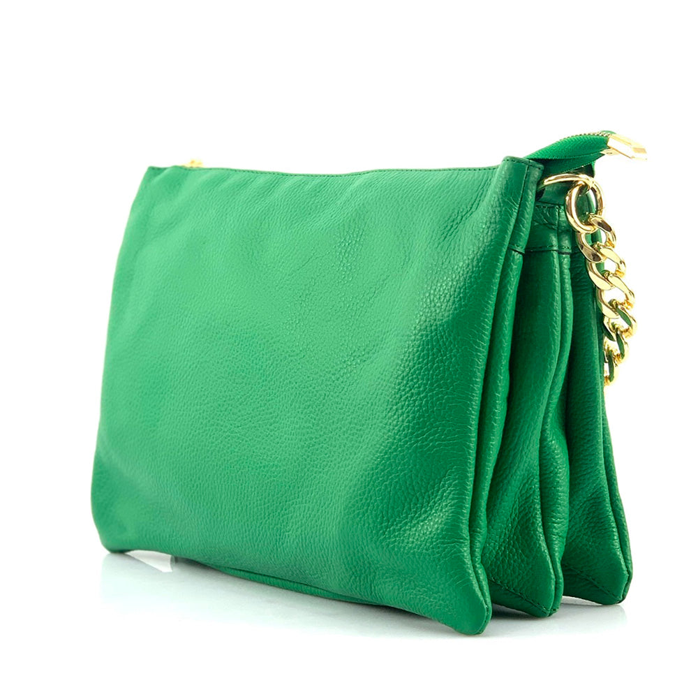 Tournon Leather Shoulder Bag - Made In Italy